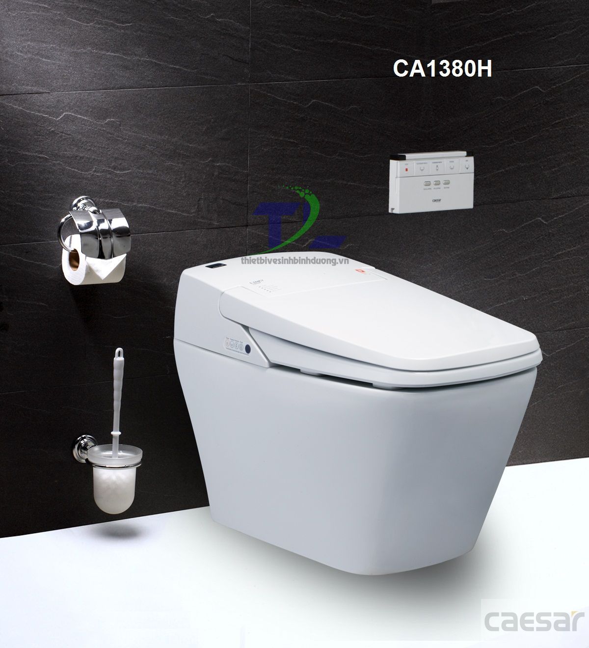 Bồn cầu sứ CAESAR C1380H